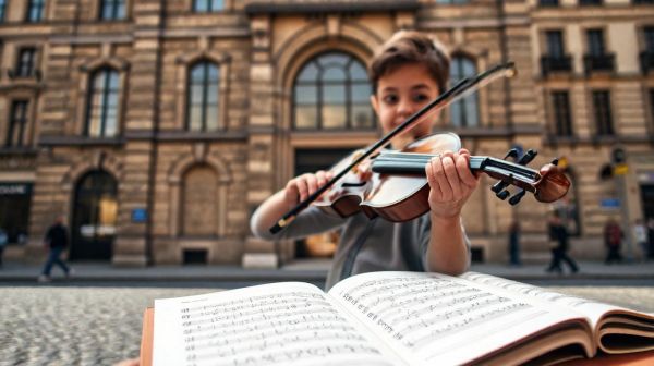 Apprenez le violon à Lyon : cours pour débutants et avancés